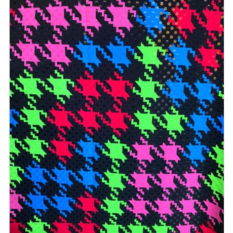 Lycra hologramowa PEPITKA MULTI